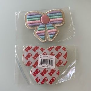 Stoney clover lane pastel bow patch NWT